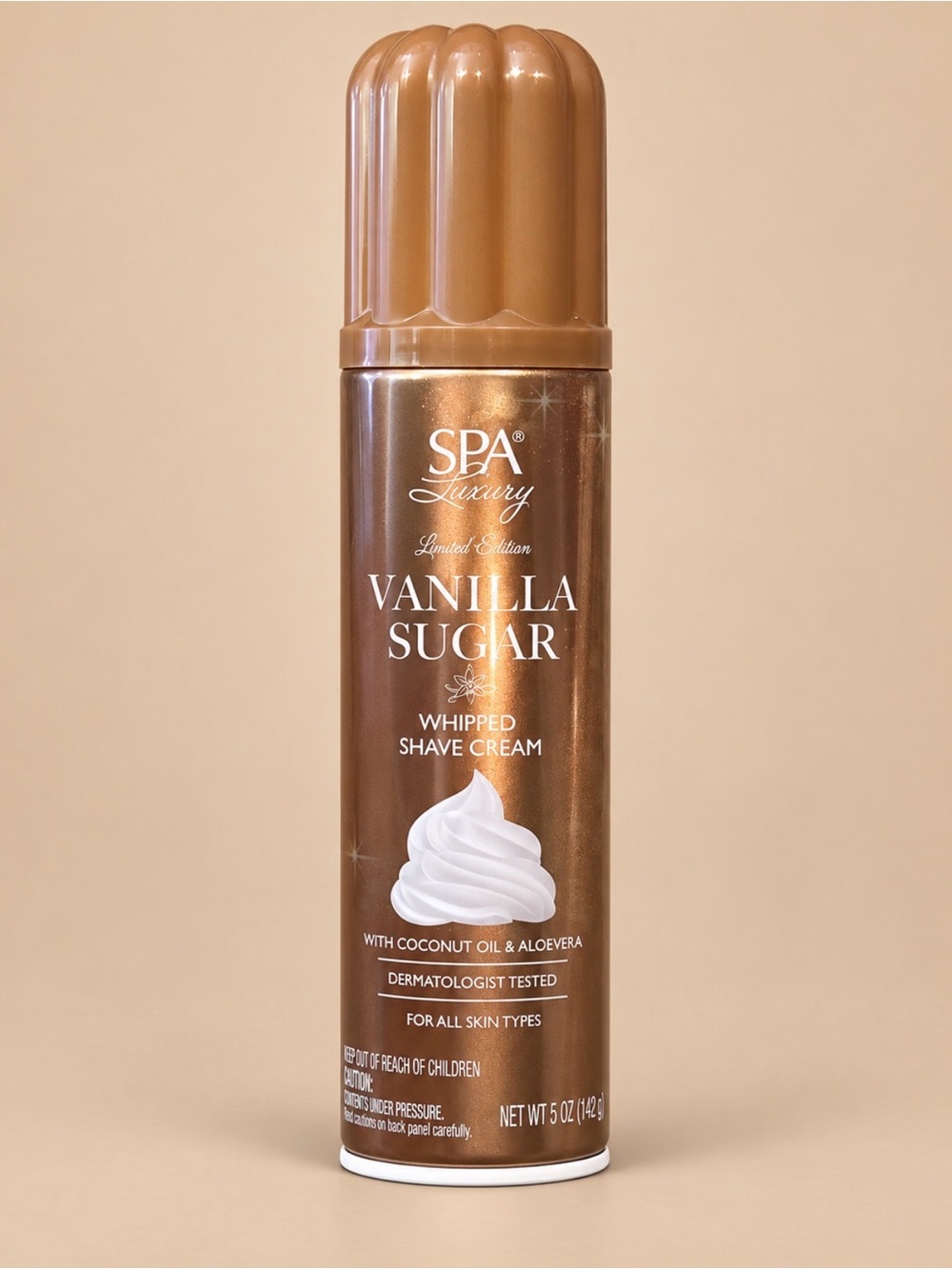 SPA Luxury Vanilla Sugar Whipped Shave Cream